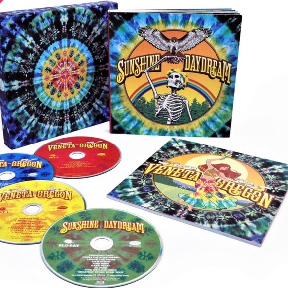 Grateful Dead Sunshine Daydream 3-CD/Blu-Ray ~ Numbered/Ltd Ed ~ New/Sealed!